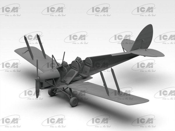ICM 32037 DH. 82A Tiger Moth with WWII RAF cadets 1/32