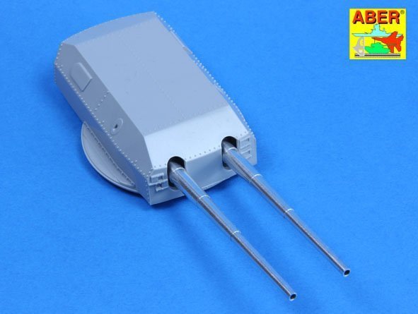 Aber 200L-04 Set of barrels for Bismarck 380mm x 8, 150mm x 12, 105mm x 16 37mm x 16, 20mm x 22 1/200