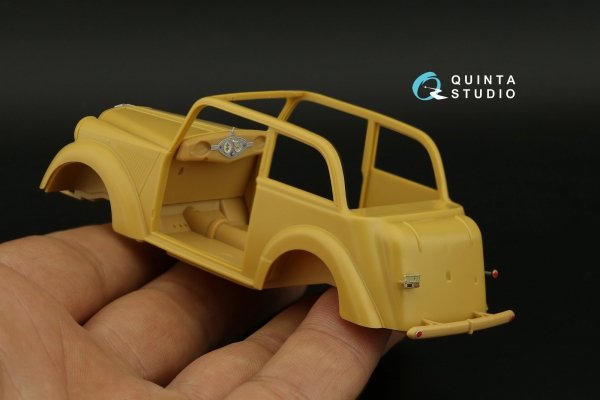 Quinta Studio QD35082 1937 Opel Olympia 3D-Printed &amp; coloured Interior on decal paper (Bronco) 1/35