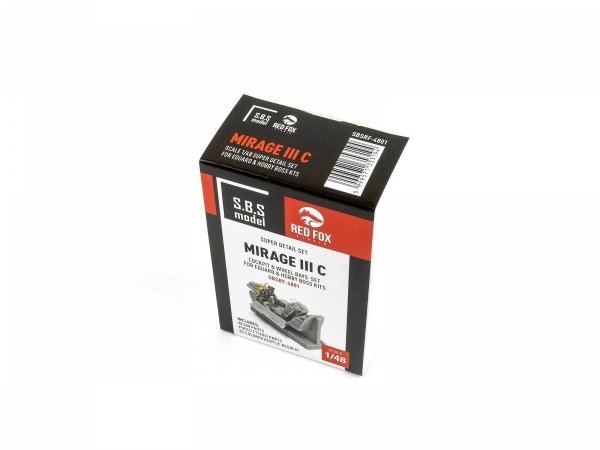 Red Fox Studio SBSRF-4801 Mirage III C Resin products Hobby Boss 1/48