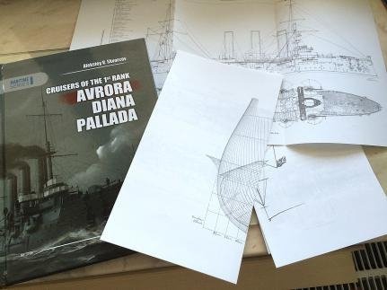 MMP Books 78562 Maritime: Cruisers of the 1st Rank. Avrora, Diana, Pallada EN