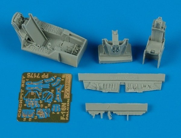 Aires 7175 F-16N Aggressor cockpit set 1/72 HASEGAWA