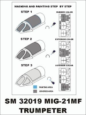 Montex SM32019 MiG-21MF TRUMPETER