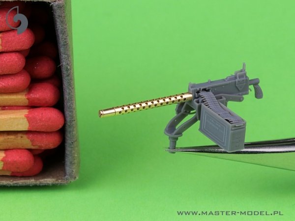 Master GM-35-092 Browning M1919 A4 .30 cal (7,62mm) - mocowanie E6160 - używany np. na M4 Sherman, T17E1 Staghound 1/35