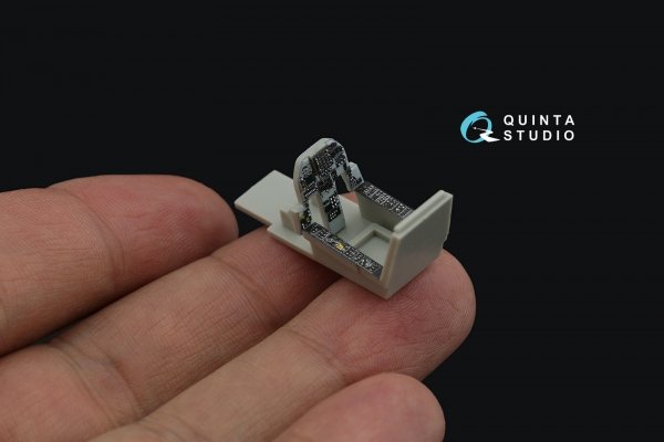 Quinta Studio QDS-72130 AV-8B early 3D-Printed coloured Interior on decal paper (Hasegawa) (small version) 1/72