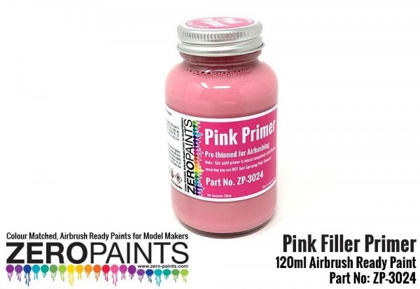 Zero Paints 3024 Pink Primer 120ML