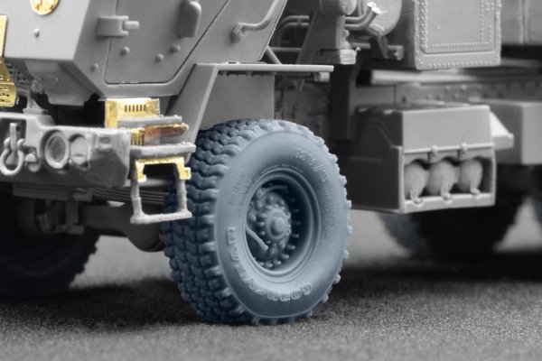 ScaleX WM 72003S Himars CTIS Sagged wheel set (for Foreart, Meng) 1/72