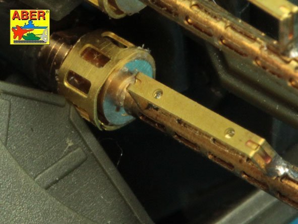 Aber 35L-222 Set of 2 barrels for Russian 14,5 mm machine guns KPVT used on ZPU-2 or ZPU-4 (1:35)