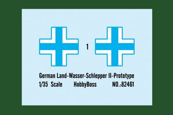Hobby Boss 82461 German Land-Wasser-Schlepper II-Prototype (1:35)