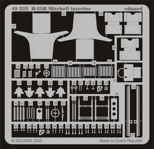 Eduard BIG4862 B-25G 1/48 ACCURATE MINIATURES