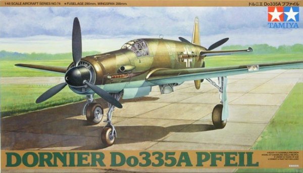 Tamiya 61074 Dornier Do335A Pfeil (1:48)