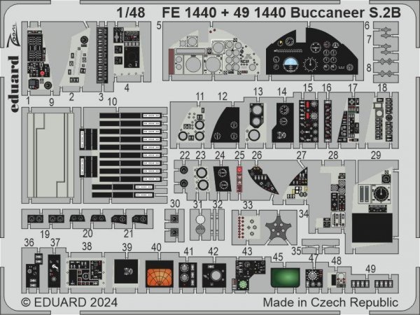 Eduard FE1440 Buccaneer S.2B AIRFIX 1/48