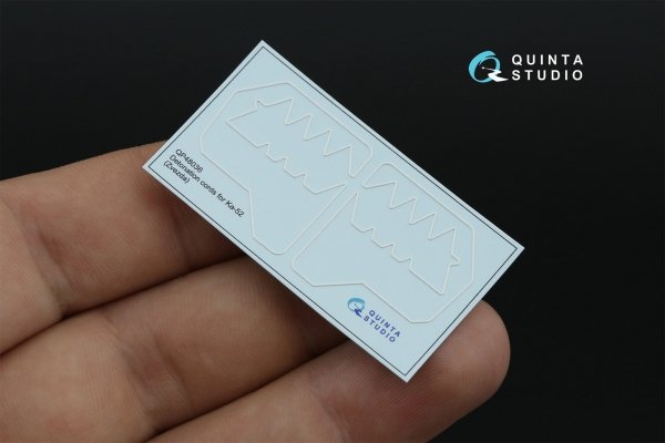 Quinta Studio QD48470 Ka-52 3D-Printed coloured Interior on decal paper (Zvezda) 1/48