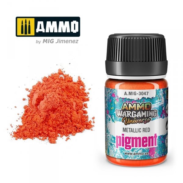 AMMO by Mig Jimenez 3047 Pigment Metallic Red 35ml