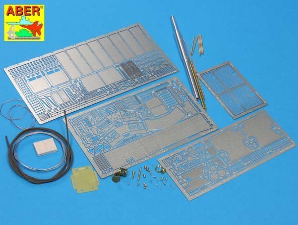 Aber 35K10 Pz.Kpfw. VI Ausf.E (Sd.Kfz.181) Tiger I – Late version (premium set) (1:35)