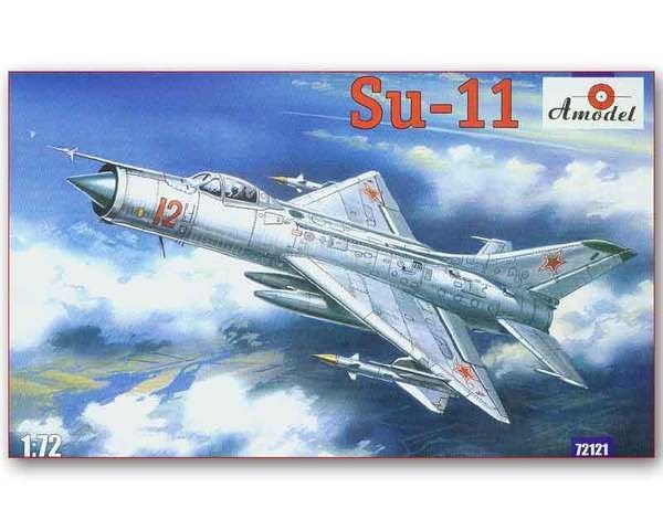 A-Model 72121 Sukhoi Su-11 Soviet Fighter-Interceptor 1:72