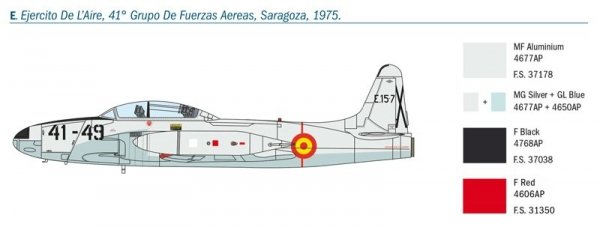 Italeri 1444 T-33A SHOOTING STAR 1/72