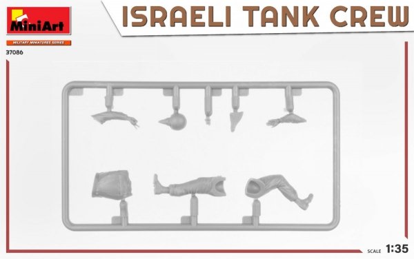 MiniArt 37086 ISRAELI TANK CREW. YOM KIPPUR WAR 1/35