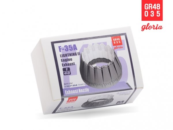 Gloria GR48035 F-35A Exhaust Nozzle TAMIYA 1/48