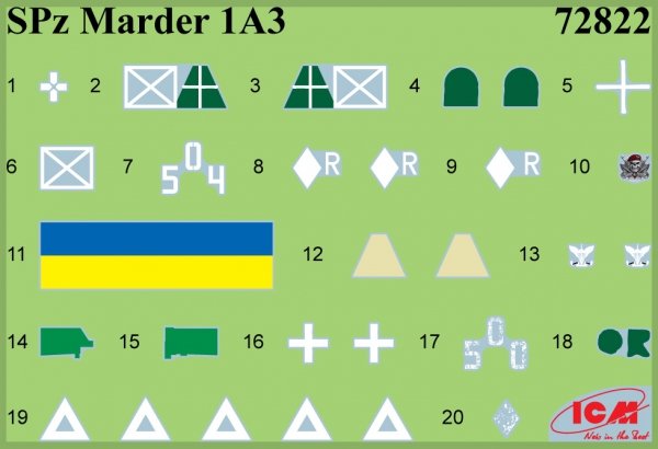 ICM DS7205 Military Vehicles of the Armed Forces of Ukraine 1/72