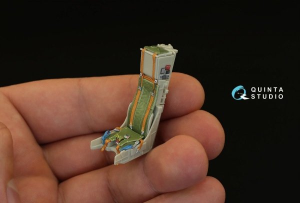 Quinta Studio QD32009 Mirage 2000C 3D-Printed &amp; coloured Interior on decal paper (for Kitty Hawk kit) 1/32