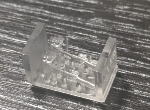 Omask 104823 Revi 16 for Me 262 Clear 3D Print (2 pcs) 1/48