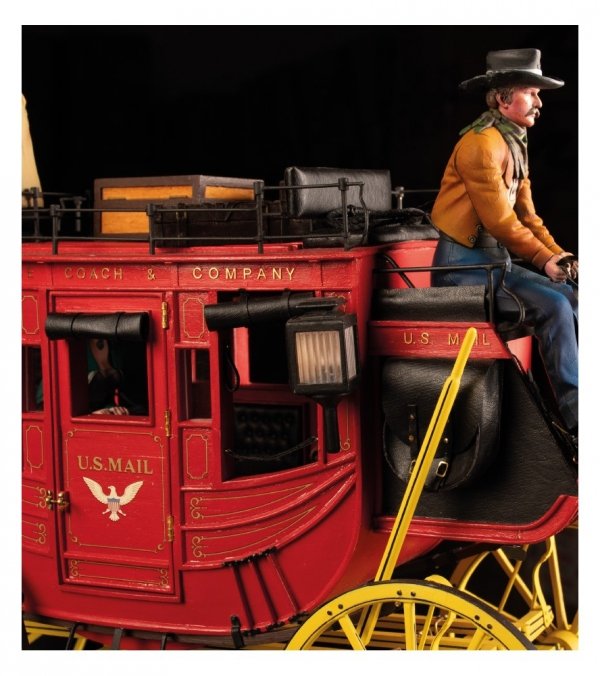 ARTESANIA LATINA 20345 Dyliżans Stage &amp; Coach 2025 - 1/12