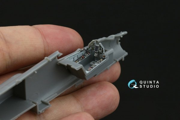Quinta Studio QD72250 Mirage 2000C 3D-Printed &amp; coloured Interior on decal paper (Dream Model) 1/72