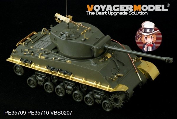 Voyager Model PE35709 WWII US M4A3E8 Sherman&quot;Easy Eight&quot;Basic For TAMIYA 25175 1/35