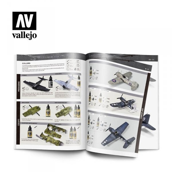 Vallejo 75024 WWII US NAVY Colors - ENGLISH/SPANISH