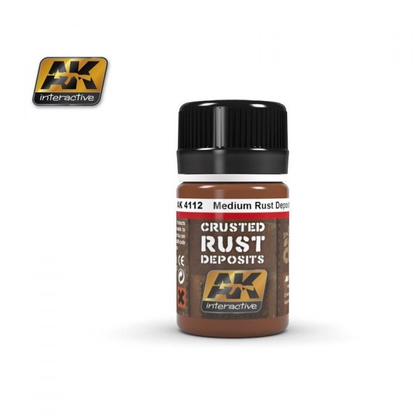 AK Interactive AK4112 MEDIUM RUST DEPOSITS 35ml