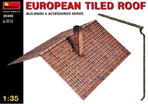 MiniArt 35555 EUROPEAN TILED ROOF (1:35)