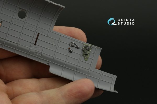 Quinta Studio QDS-48379 Bristol Beaufort Mk.I 3D-Printed &amp; coloured Interior on decal paper (ICM) (Small version) 1/48
