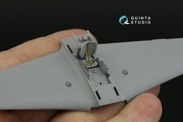 Quinta Studio QD72056 Yak-9D 3D-Printed &amp; coloured Interior on decal paper (Zvezda) 1/72