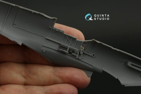 Quinta Studio QD48134 Spitfire Mk.I 3D-Printed &amp; coloured Interior on decal paper (Tamiya) 1/48