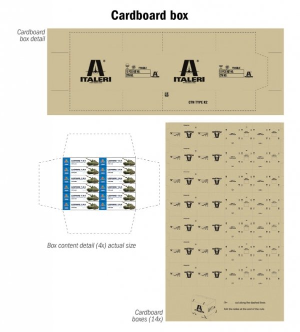 Italeri 3975 Ford Transit "Italeri" 1/24