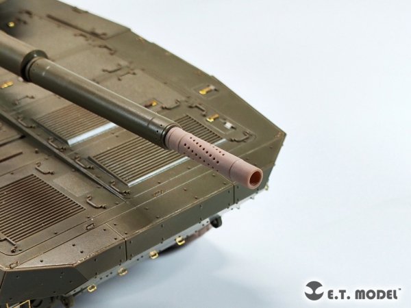 E.T. Model P35-129 JGSDF TYPE 16 Maneuver Combat Vehicle Sagged wheels and Muzzle Brake For TAMIYA Kit 1/35