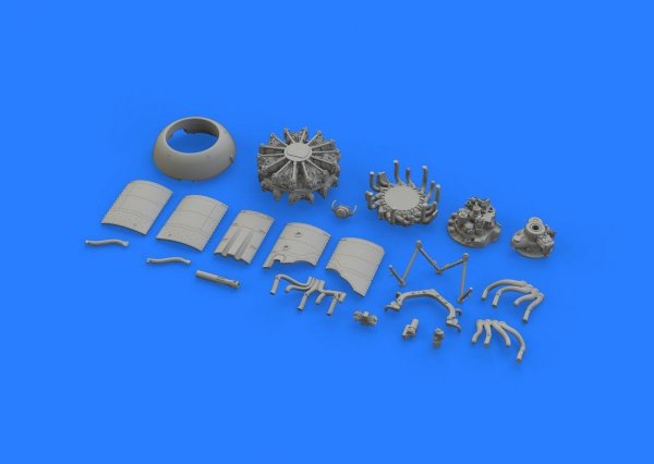 Eduard 648364 Fw 190A-3 engine EDUARD 1/48