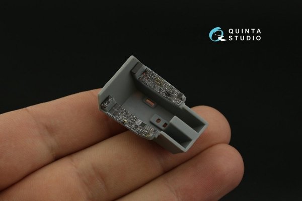 Quinta Studio QDS-48361 A-10C 3D-Printed &amp; coloured Interior on decal paper (Hobby Boss) (Small version) 1/48