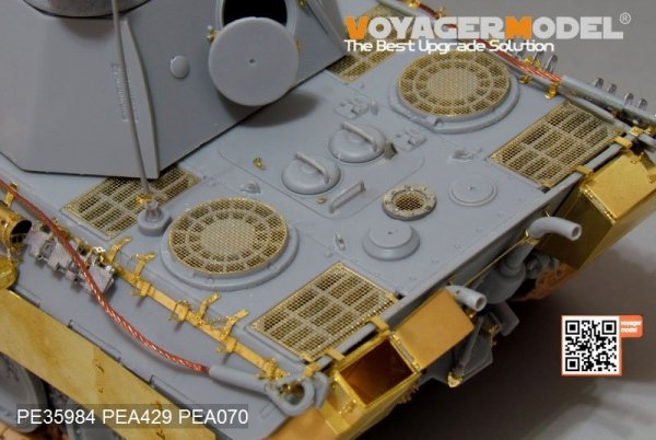 Voyager Model PE35984 WWII German Panther A Tank Early version Basic For TAKOM 2097 1/35