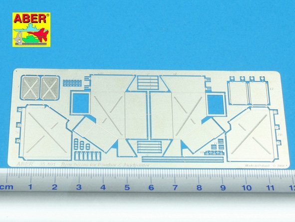 Aber 35A091 Rear boxes for Panther tanks and Jagdpanter self proppeled-gun (1:35)