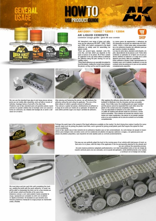 AK Interactive AK12002-B REFILL – EXTRA THIN CEMENT GLUE 200ml