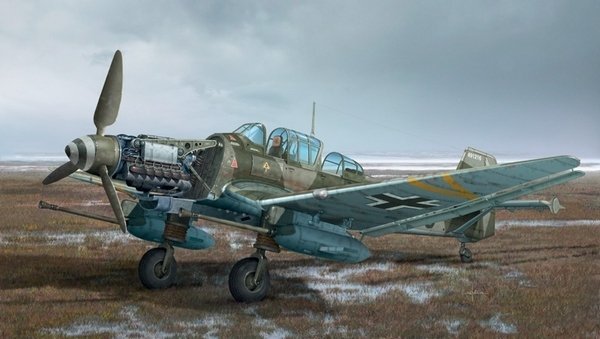 Italeri 2722 JU 87 G-2 Stuka Kanonenvogel (1:48)