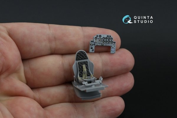 Quinta Studio QD48517 LaGG-3 Series 66 3D-Printed &amp; coloured Interior on decal paper (Zvezda) 1/48