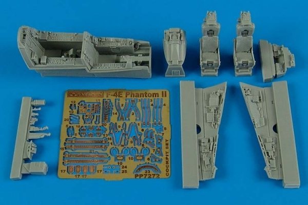 Aires 7272 F-4E Phantom II cockpit set 1/72 HASEGAWA