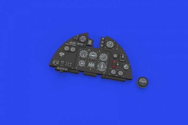 Eduard SIN648151 Hawker Hurricane Mk.IIc with Fishtail Exhausts - Big Sin Set (for Arma Hobby Kits) 1/48