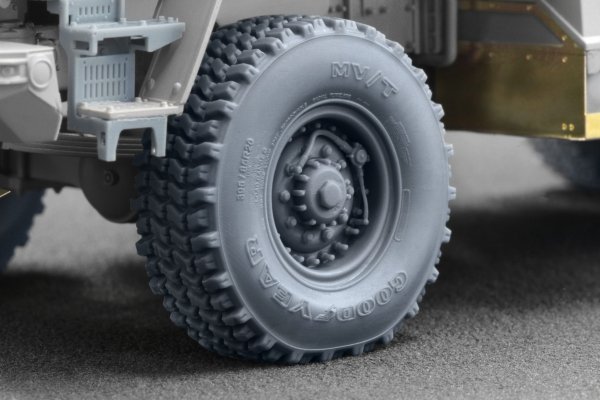 ScaleX WM 35025S Himars CTIS Sagged wheel set (for Foreart) 1/35