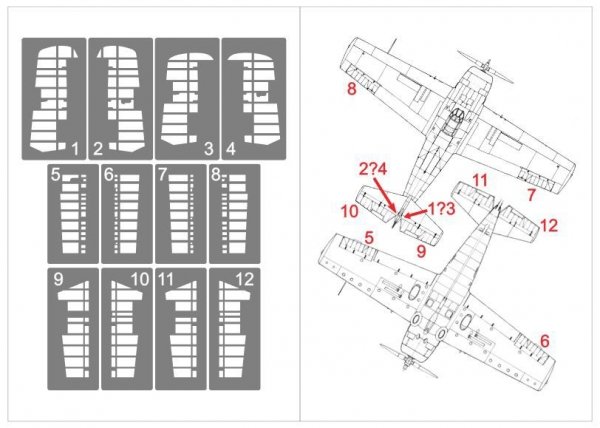 Omask 64006 F4F Wildcat (for Eduard) 1/48