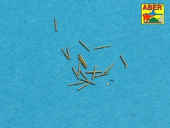 Aber 1:700L-36 Set of 20 pcs 37 mm /54 Breda gun barrels for Italian Navy ships 1/700