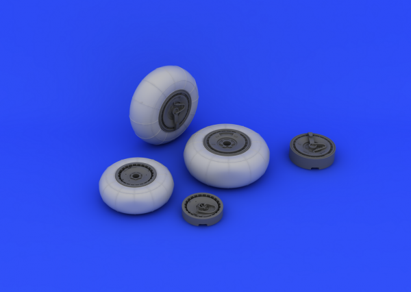 Eduard 632042 Do 335B wheels 1/32 (HONG KONG MODELS)